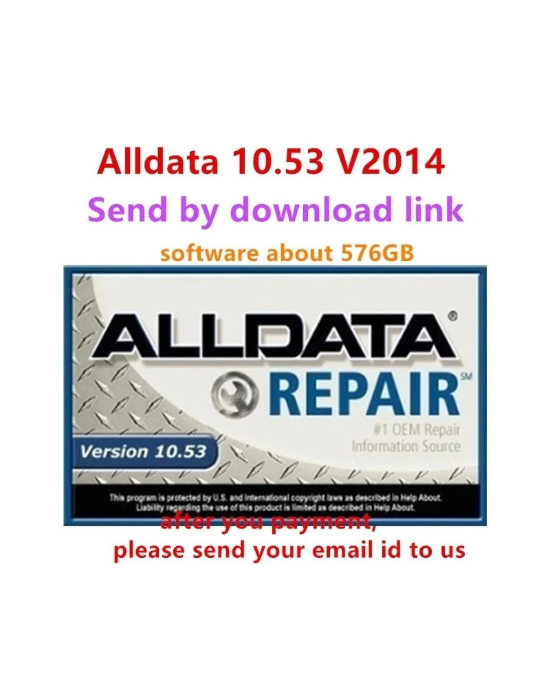 Alldata 10.53 2024 Automotive Diagnostic Software provides all data te