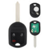 Clé télécommande de voiture à 3 boutons, 315Mhz, coque de clé d'entrée sans clé, 4D63, puce 80bits, CWTWB1U793, adaptée pour For