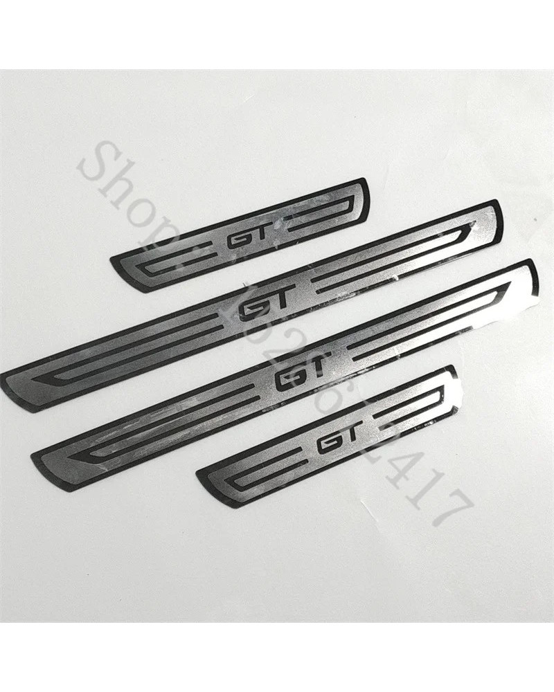 For MG MG GT 2022 2023 2024 Stainless Sticker Door Sill Car Door Cover