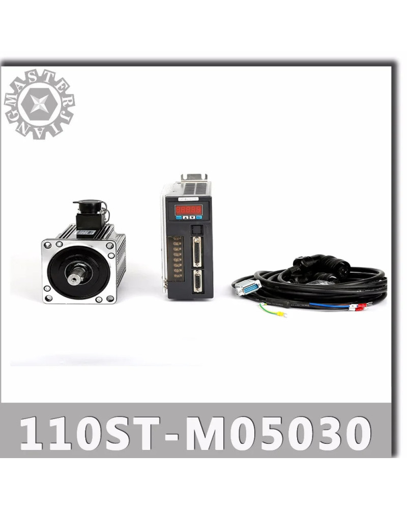 110ST-M05030 220V 1.5KW AC Servo motor 1500W 3000RPM 5N.M servomor Sin