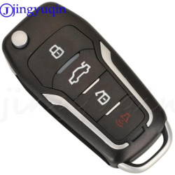 Jingyuqin 315/433MHz 4D63 Modified Remote Key For Ford Escape Focus C-Max Transit F250 F350 F450 F550 OUCD6000022 CWTWB1U793