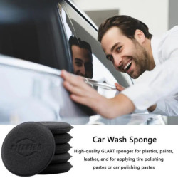 Car Wax Applicator Pads Soft Polishing Kit Vehicle Care Hand Cleaning Detailing Tool High Density Sponge For Auto Motorcycle