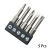 STONEGO 5/7/13Pcs 5-13 Piece 50mm Specialty Screwdriver Bit Set, Y-Type Triangle Cross 3-Point Screwdriver Tool Accessories