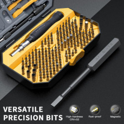 145 in 1 Precision Mechanical Screw Driver Set Phillips Torx Screwdriver Bits Professional Repair Tools for PC iPhone Camera