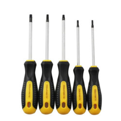 CR-V Security Hole Torx Screwdriver Set Magnetic T5-T30 Screw Driver Set Kit For Telephone Repair Hand Tool Set