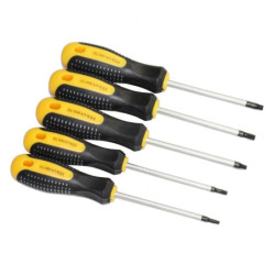 CR-V Security Hole Torx Screwdriver Set Magnetic T5-T30 Screw Driver Set Kit For Telephone Repair Hand Tool Set