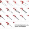 Universal Automotive Terminal Removal Tool Set,26-Pcs Kit Release Tool Car Electrical Wiring Connector Pin Extractor