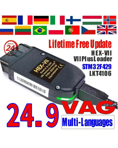 Newest VCDSCAN Unlimited VINs Auto Scan com Diagnostic Tools VAG Codin