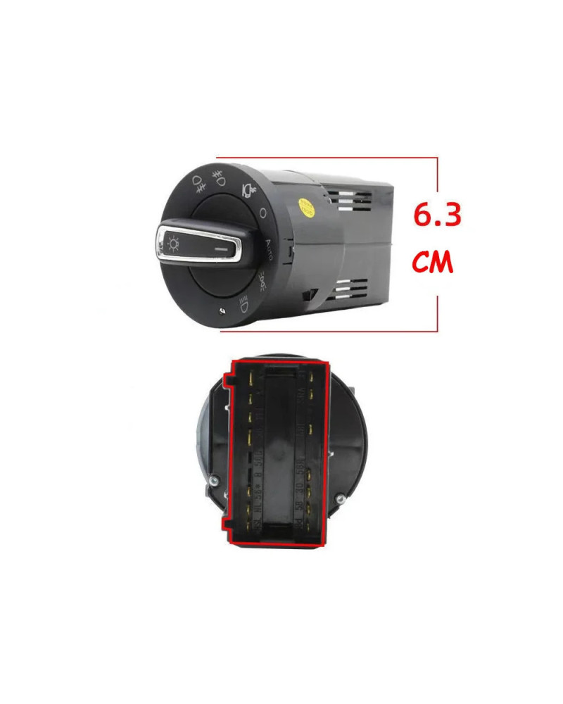 Car Headlight Automatic Switch for Skoda Fabia MG 5J Combi Tour NJ MK2