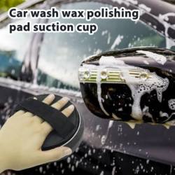 Car Wax Applicator Pad Scratch Free Polishing Sponge Grip Smooth Surfaces Fluff Foam Exceptional Shining Auto Detailing Wax Pad