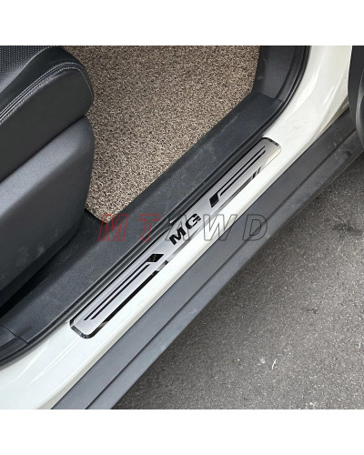 For MG 5 MG5 Accessory 2025 2024-2020 Stainless Carbon Car Door Sill K