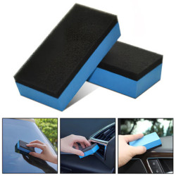 5PCS/10PCS Car Ceramic Coating Sponge Automobiles Glass Nano Wax Coat Applicator Pads Sponges Auto Waxing Polishing Auto Washers