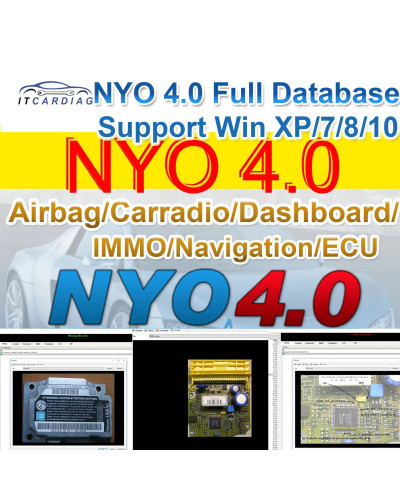 2017 NYO 4 Full Database Auto Repair Software for Airbag Car Radio Das