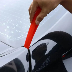 Car Window Dent Repair Plastic Red Car Universal Crowbar Enlarger Door Recess Body Window Door Wedge Remove Repair Hand Tools