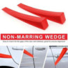 Car Window Dent Repair Plastic Red Car Universal Crowbar Enlarger Door Recess Body Window Door Wedge Remove Repair Hand Tools