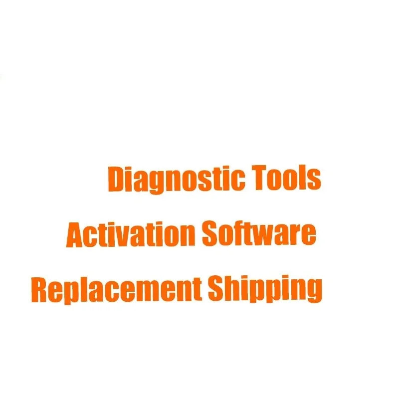 Diagnostic Tools Activation Software Replacement Shipping