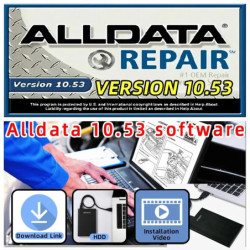 Alldata 10.53 2024 Automotive Diagnostic Software provides all data technical support for cars and trucks with wiring diagrams