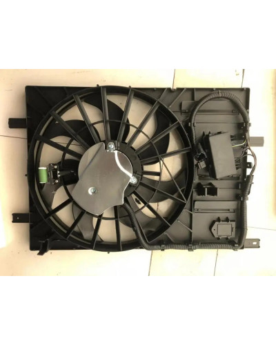 1set Radiator cooling fan assy. for Chinese SAIC ROEWE 550 MG6 1.8T 1.