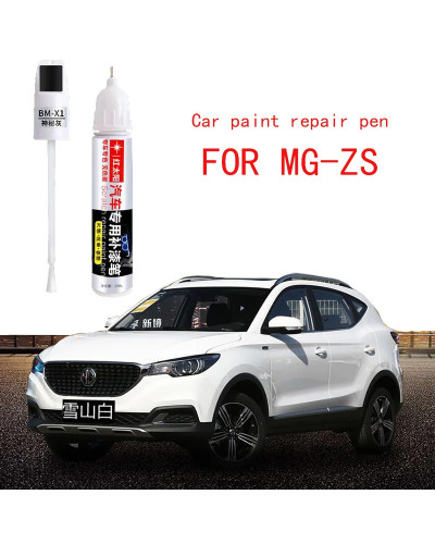 Car Paint Scratch Repair Pen for MG Motor MG ZS Touch Up Pen Black Whi