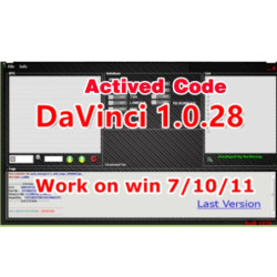 New Davinci 1.0.28 SOFTWARE...