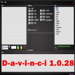 Davinci Software Newest 1.0.28 PRO CHIPTUNING REMAPPING DAVINCI REMAP Software Davinci Support Win 7/10