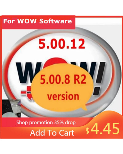 2024 Hot Sale For For W-O W V5.00.8 R2 / V5.0012 Software Diagnostic T