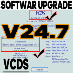 UPDATE SOFTWARE VCDS -2024...