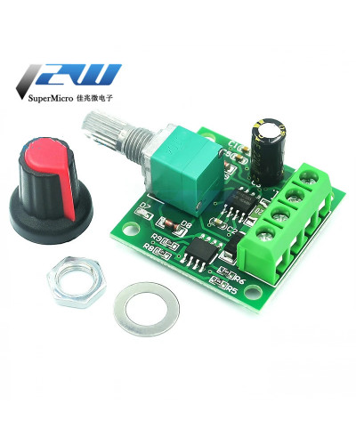 1PCS DC 1.8V 3V 5V 6V 12V 2A PWM Motor Speed Controller Low Voltage Mo