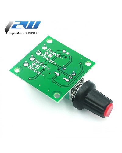 1PCS DC 1.8V 3V 5V 6V 12V 2A PWM Motor Speed Controller Low Voltage Mo