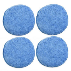 Applicator Pad Waxing Sponge Clean Tool Removing Wax Car 24PCS Applicator Cleaning High Density Pad Polish 5inch