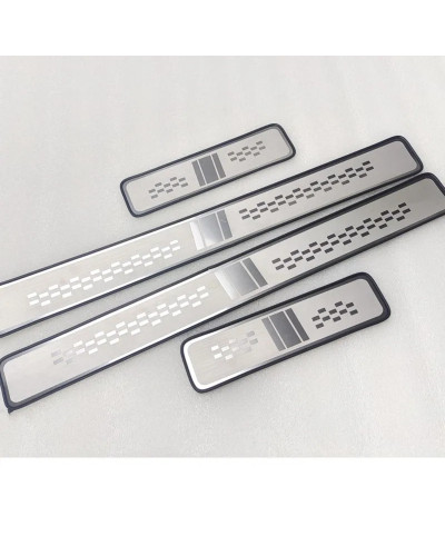 For Mg Zs 2016 - 2023 Door Sill Scuff Plate Trim Stainless Steel Welco