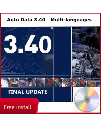 2024 Auto Repair Software Auto data 3.40 Spanish Multi-languages Autom