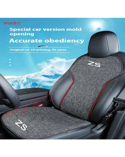 Funda de asiento de coche para Mg Zs Hs, cojín transpirable y cómodo, 